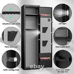 1-2 Rifle Gun Safe, Digital Large Long Gun Safe for Home Rifle and Shotguns