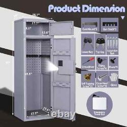 10-12 Gun Safe Gun Safes & Cabinets Large Gun Safe for Home Rifle and Pistols