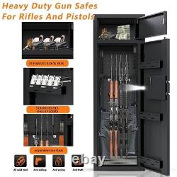 10-12 Rifle Gun Safe, Gun Safes for Home Rifles and Pistols Large Rifle Safe