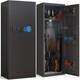10-12 Unassembled Gun Safe For Home Rifle, With Digital Keypad & Removable Shelf
