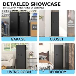10-15 Gun Safe for Home Rifle and Pistols, Quick Access Rifle Security Safes