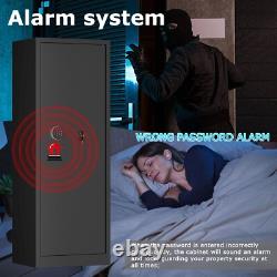 10-15 Gun Safe for Home Rifle and Pistols, Quick Access Rifle Security Safes