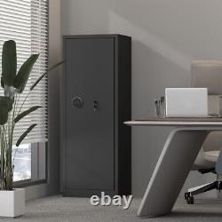 10-15 Gun Safes for Rifles and Pistols, Large Gun safe with Digital Keypad