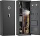 10-15 Large Gun Safe For Rifles And Pistols Gun Cabinet With Quick-access