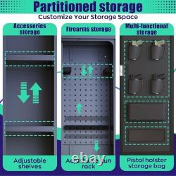 10-15 Large Gun Safe for Rifles and Pistols Gun Cabinet with Quick-Access