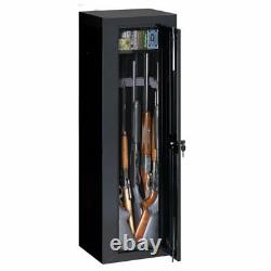 10 Gun Security Cabinet Stack-On GCWB-10-5-DS Store Riffles Shotguns Black New