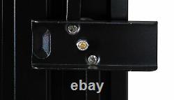 14 Gun Security Cabinet Stack on Rifle Safe Storage Locker Shotgun Firearm Lock