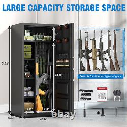 15-20 Gun Safe, Large Gun Safe for Rifles and Pistols, Unassembled Rifle Safe