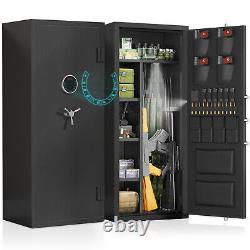 15-20 Large Unassebled Digital Gun Safe, Rifle Gun Safe, Shotgun Safe with Shelf