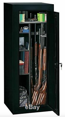 18 GUN CABINET Safe Vault Storage Convertible Locker Shelf Rack Firearm Shotgun