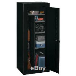 18-Gun Adjustable Shelves Security Rifle Shotgun Storage Cabinet Firearm Safe