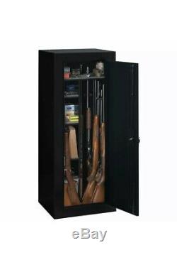 18 Gun Safe 54 Long Steel Lock Box Rifle Shotgun Storage Home Security Cabinet