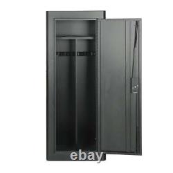 18 Gun Safe With Lock Home Security Steel Storage Cabinet Rifle Handgun Firearm