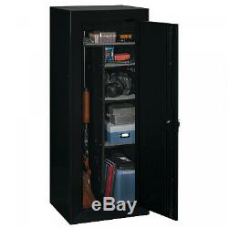 18 Guns Cabinet Safe Vault Storage Convertible Locker Shelf Rack Firearm Shotgun