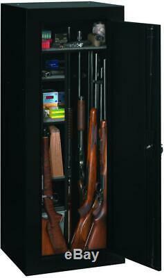 18 Guns Cabinet Safe Vault Storage Convertible Locker Shelf Rack Firearm Shotgun