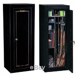 18 count Shotgun Rifle Gun Security Home Cabinet Firearms Storage Locker