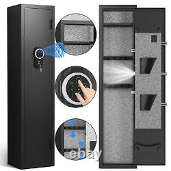 2-3 Biometric Fingerprint Long Gun Safe, Rifle Gun Safe for Home Rifle & Shotgun