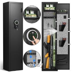 2-3 Gun Safes for Home Rifle and Pistols Electronic Metal Gun Security Cabinet