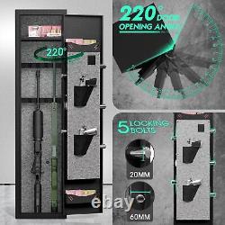 2-3 Rifle Gun Safe Biometric Fingerprint Long Gun Safe for Home Rifle & Shotgun