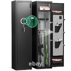 2-3 Rifle Gun Safe Digital Quick Access Long Gun Safe for Home Rifle and Shotgun