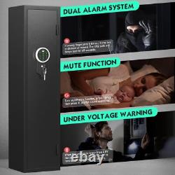 2-3 Rifle Gun Safe Digital Quick Access Long Gun Safe for Home Rifle and Shotgun