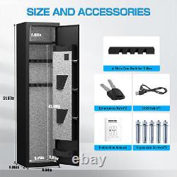 2-3 Rifle Gun Safe Digital Quick Access Long Gun Safe for Home Rifle and Shotgun