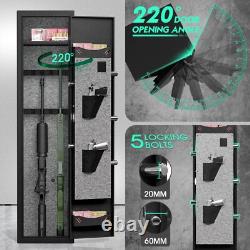 2-3 Rifle Gun Safe Digital Quick Access Long Gun Safe for Home Rifle and Shotgun