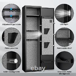 2-3 Rifle Gun Safe Digital Quick Access Long Gun Safe for Home Rifle and Shotgun