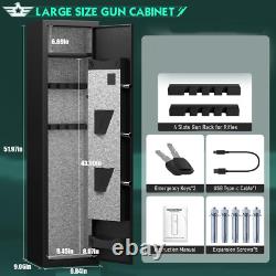 2-3 Rifle Gun Safe Digital Quick Access Long Gun Safe for Home Rifle and Shotgun