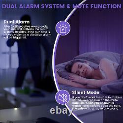 2 Digital Gun Safe, Home Rifle Safe with Removable Shelf and Adjustable Gun Rack