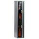 2 Gun Rifle Shotgun Storage Steel Lockable Cabinet Security Metal Safe 3.28 Ft