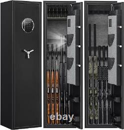 3-5 Digital Gun Rifle Safe Shotgun Safe Large Long Gun Cabinet with Backlit Pad