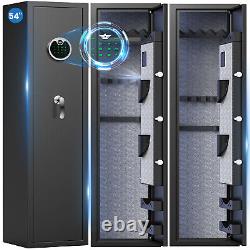 3-5 Gun Safe, Digital Password Gun Rifle Safe, Shotgun Safe with Removable Shelf