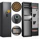 3-5 Gun Safe, Fingerprint Gun Safe With Silent Mode, Alarm System, Removable Shelf