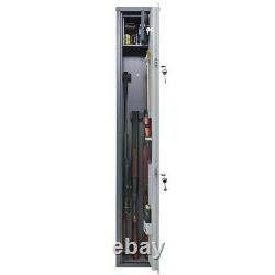 3 Gun Rifle Shotgun Storage Cabinet Security Steel Lockable Safe 1.5 m/4.92 ft