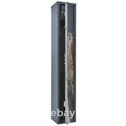 3 Gun Rifle Shotgun Storage Cabinet Security Steel Lockable Safe 1.5 m/4.92 ft