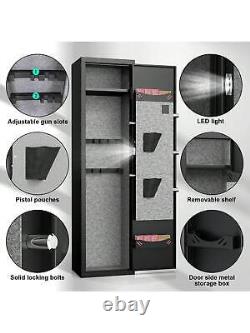 3 Gun Safe For Rifles And Pistols Quick Access Rifle Gun Safe With Silent Mode