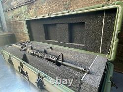 3 Rifle Case, US Military 472 Hardigg Pelican Case Rifle Gun Storage 50x17x12