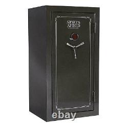 30-Gun Fire/Waterproof Safe with Electronic Lock, Door Storage, Steel-Reinforced