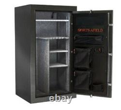30-Gun Fire/Waterproof Safe with Electronic Lock Door Storage Steel-Reinforced