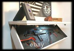 37 paint yourself hidden gun storage shelf concealment secret