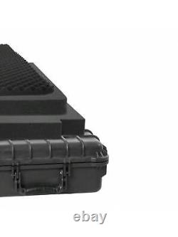 38 Rifle Hard Carry Case Single Gun Storage Box Padded Wheels IP67 Waterproof