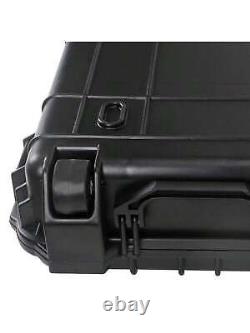 38 Rifle Hard Carry Case Single Gun Storage Box Padded Wheels IP67 Waterproof