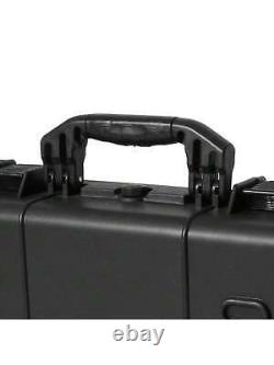 38Tactical Rifle Hard Case Gun Storage Foam Insert Single Gun Cases Wheel/Lock