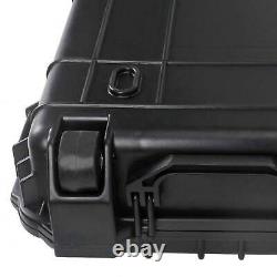 38Tactical Rifle Hard Case Gun Storage Foam Insert Single Gun Cases Wheel/Lock