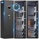 4-5 Digital Gun Safe Rifle Gun Safe Shotgun Safe With Removable Shelf & Gun Rack