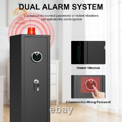 4-5 Digital Gun Safe Rifle Gun Safe Shotgun Safe with Removable Shelf & Gun Rack