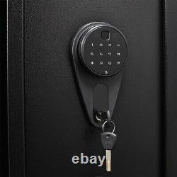 4/5 Gun Rifle Storage Security Cabinet Biometric Fingerprint Digital keypad lock