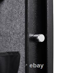 4-5 Gun Rifle Storage Wall Safe Box Cabinet Electronic Lock Security Cabinet