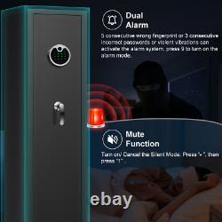 4-5 Gun Safe, Digital Password Rifle Gun Safe, Shotgun Safe with Removable Shelf